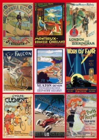 PIATNIK 1000 el. Vintage Poster Transport [PUZZLE]
