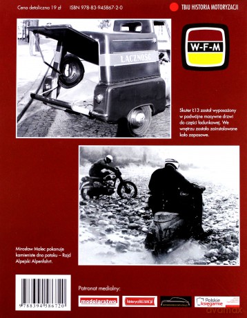 Polskie skutery WFM Osa M50, M52 - Janusz Peszak [KSIĄŻKA]