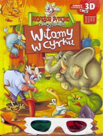 Profesor Pytajko. Witamy w cyrku 3D [KSIĄŻKA]