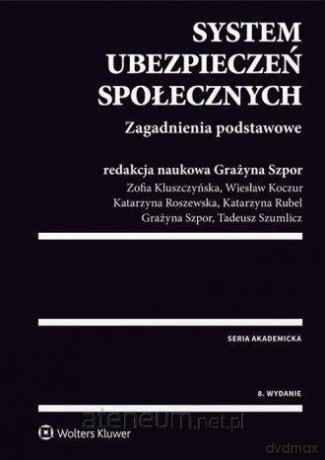 System ubezpieczeń społecznych [KSIĄŻKA]