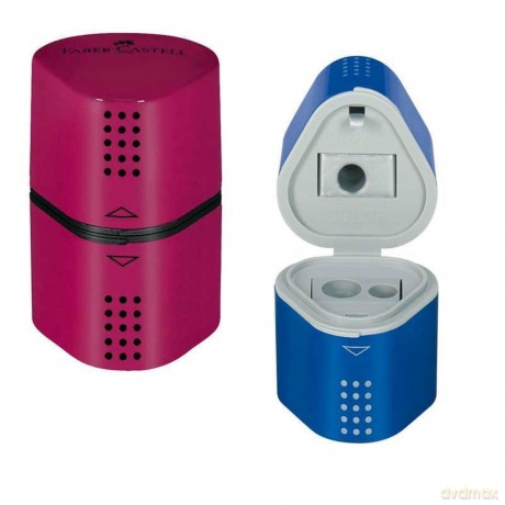 Temperówka Grip 2001 nieb/malinowa