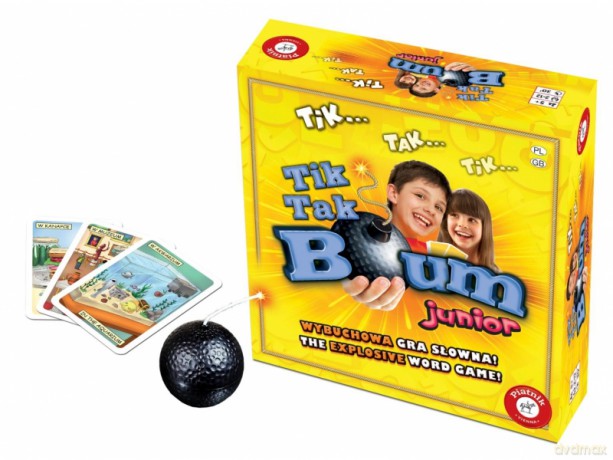 Tik Tak Bum junior - nowe wydanie [GRA PLANSZOWA]