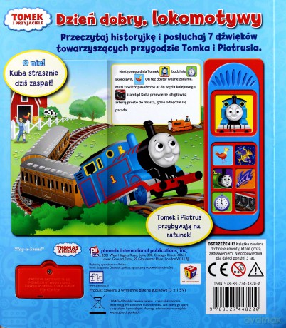 Tomek i przyjaciele. Dzień dobry, lokomotywy [KSIĄŻKA]