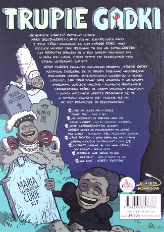 Trupie Gadki. Sezon 1 - Adam Murphy [KOMIKS]