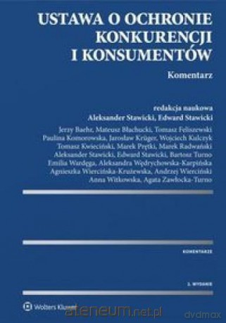 Ustawa o ochronie konkurencji i konsumentów [KSIĄŻKA]