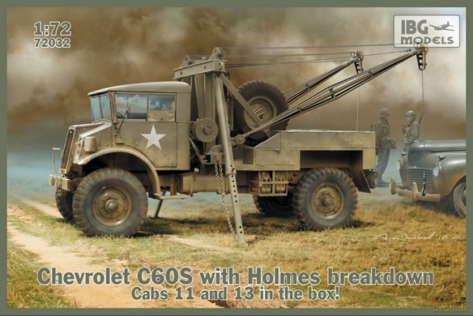 Chevrolet C60S with holmes breakdown