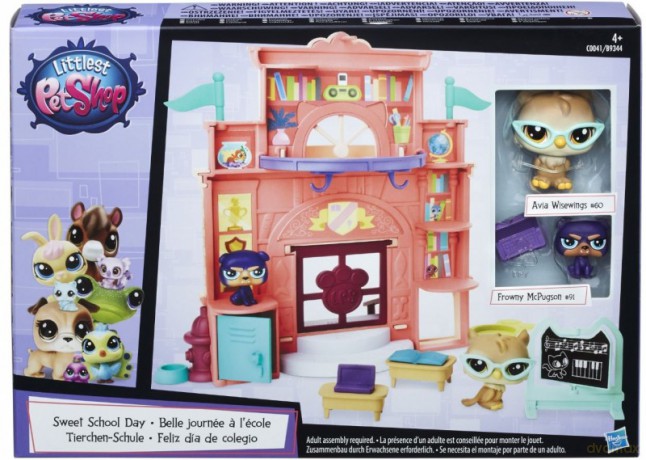Littlest Pet Shop Zwierzakowe miejsca, Szkoła [FIGURKA]