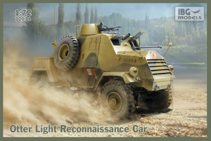 Otter light Reconnaissance car