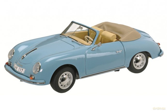 Porsche 356 A Cabriolet (blue)