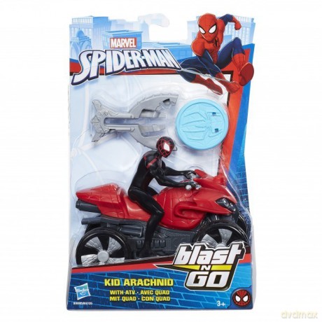Spider-man Scigacz Blast Kid Arachnid with ATV [FIGURKA]