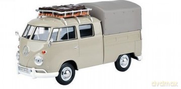Volkswagen T1 Pick Up with Roof Rack and Cover (dunkelbeige)