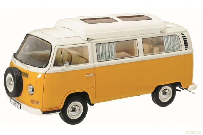 Volkwagen T2a Camping Bus (white/orange)