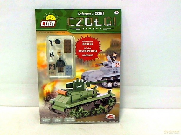 Zabawa z Cobi cz.1 Czołgi [KSIĄŻKA]