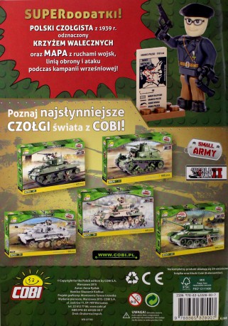 Zabawa z Cobi cz.1 Czołgi [KSIĄŻKA]