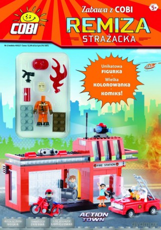 Zabawa z Cobi Straż pożarna nr 2 [KSIĄŻKA]