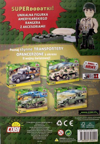 Zabawa z Cobi Transportery opancerzone nr 3 [KSIĄŻKA]