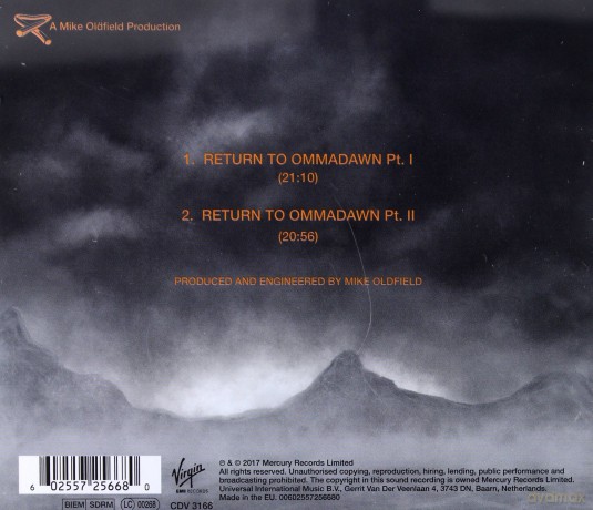 Mike Oldfield: Return To Ommadawn [CD]
