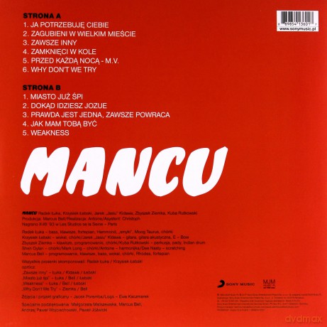 Mancu: Twój wstyd [Winyl]