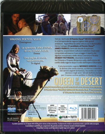 Queen of the Desert / Królowa Pustyni [Blu-Ray]