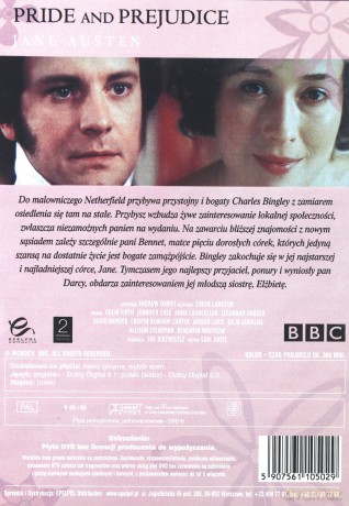Duma i uprzedzenie (Kolekcja Jane Austen BBC) [DVD]  