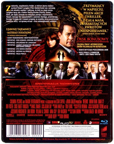 Inferno (steelbook) [2xBlu-Ray]