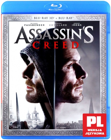 Assassin's Creed [Blu-Ray 3D]+[Blu-Ray]