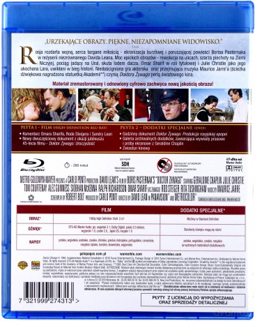 Doktor Żywago [Blu-Ray]