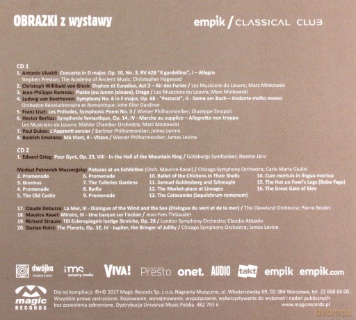 Classical Club - Obrazki z Wystawy [2CD]