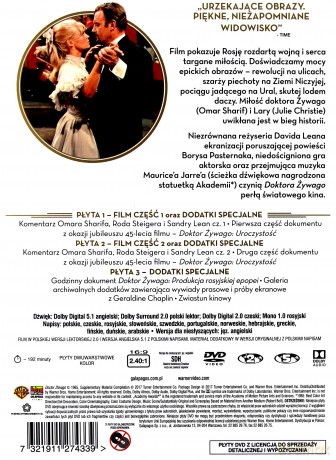 Doktor Żywago (Ikony Kina) [3DVD]