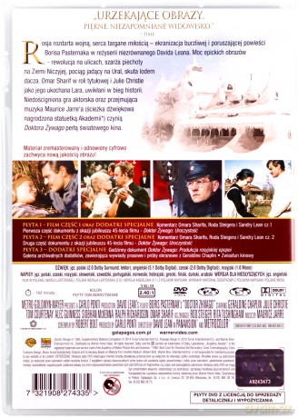 Doktor Żywago (Ikony Kina) [3DVD]