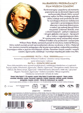 Egzorcysta: Wersja Reżyserska (Ikony Kina) [2DVD]
