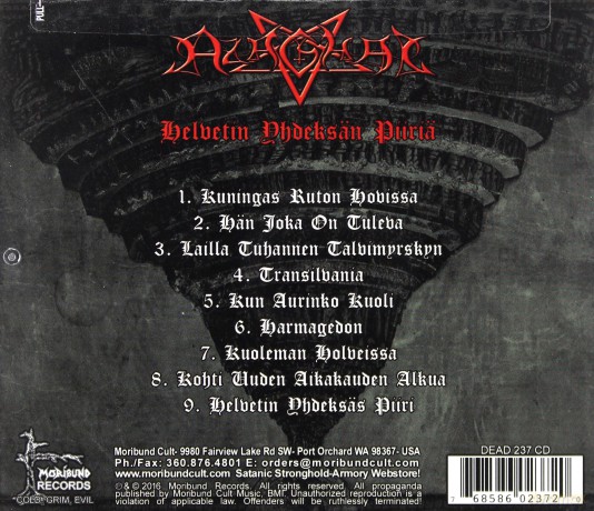 Azaghal: Helvetin Yhdeksan Piiria [CD]