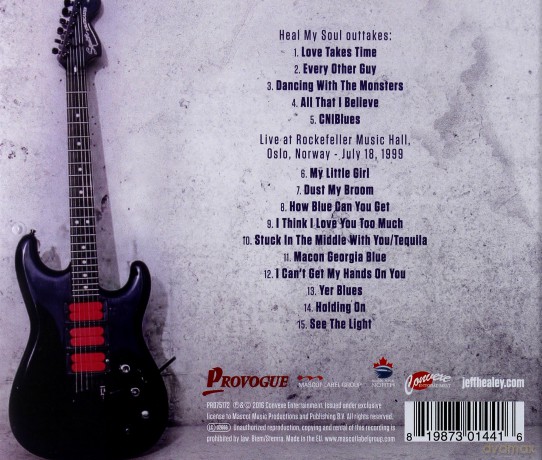 Jeff Healey: Holding On [CD]
