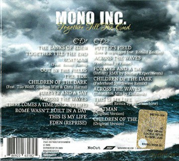 Mono Inc: Togehter Till The End [2CD]