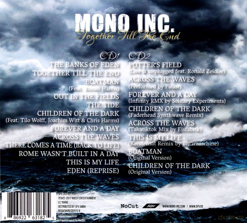 Mono Inc: Togehter Till The End [2CD]