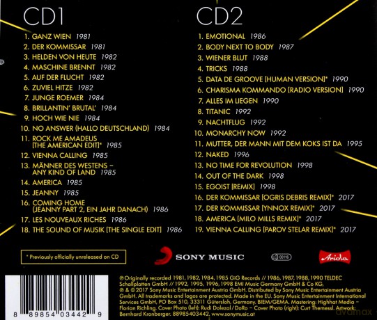 Falco: FALCO 60 [2CD]
