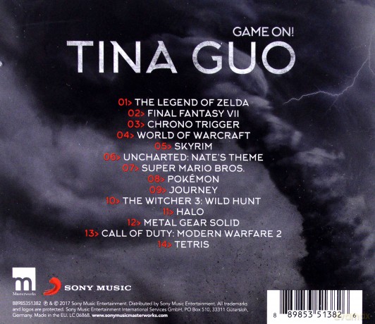 Tina Guo: Game On! [CD]