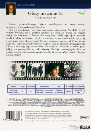 Głosy niewinności [DVD]