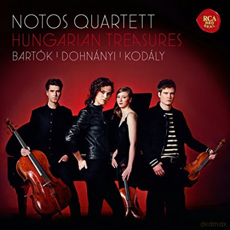 Notos Quartett: Hungarian Treasures - Bartók, Dohnányi, Kodály [CD]