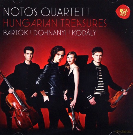 Notos Quartett: Hungarian Treasures - Bartók, Dohnányi, Kodály [CD]