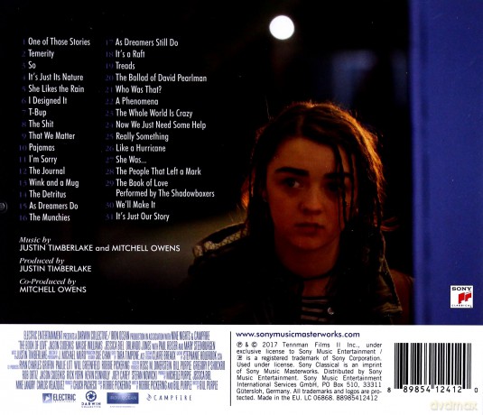 The Book of Love soundtrack (Justin Timberlake) [CD]