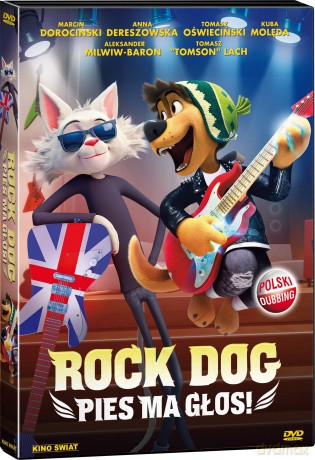 Rock Dog. Pies ma głos! [DVD]