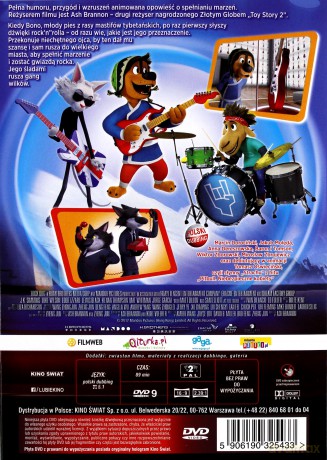 Rock Dog. Pies ma głos! [DVD]