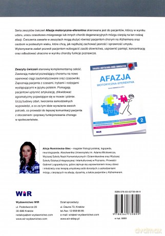 Afazja motoryczna-eferentna. Część 1 - Alicja Rominiecka-Stec [KSIĄŻKA]
