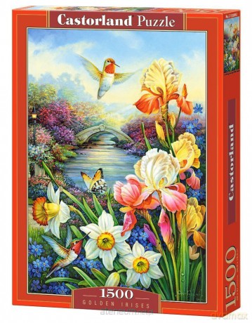 CASTOR 1500 el. Złote Irysy [PUZZLE]
