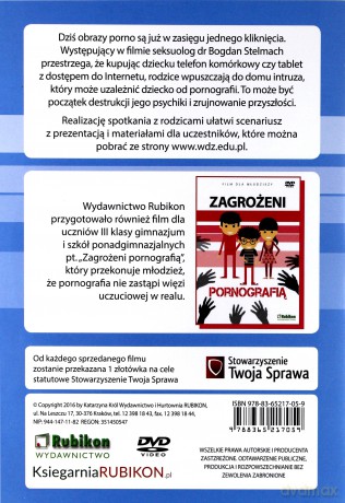 Chrońmy nasze dzieci przed pornografią - Teresa Król [DVD]