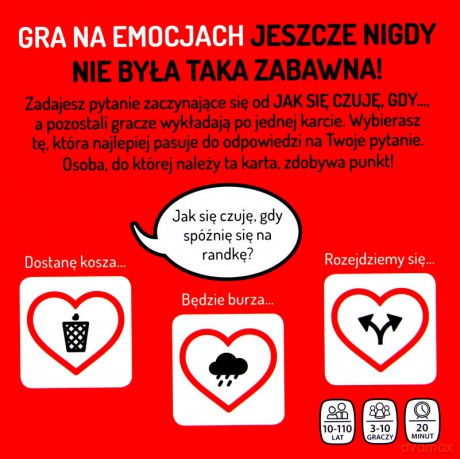 Gra na emocjach [GRA PLANSZOWA]