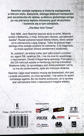 Jack Reacher: Sto milionów dolarów - Lee Child [KSIĄŻKA]