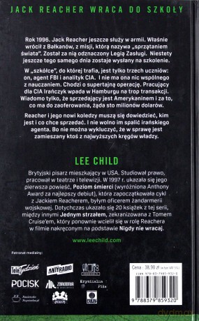 Jack Reacher: Sto milionów dolarów - Lee Child [KSIĄŻKA]