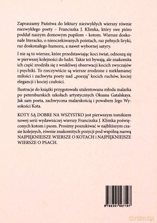 Koty są dobre na wszystko - Franciszek J. Klimek [KSIĄŻKA]